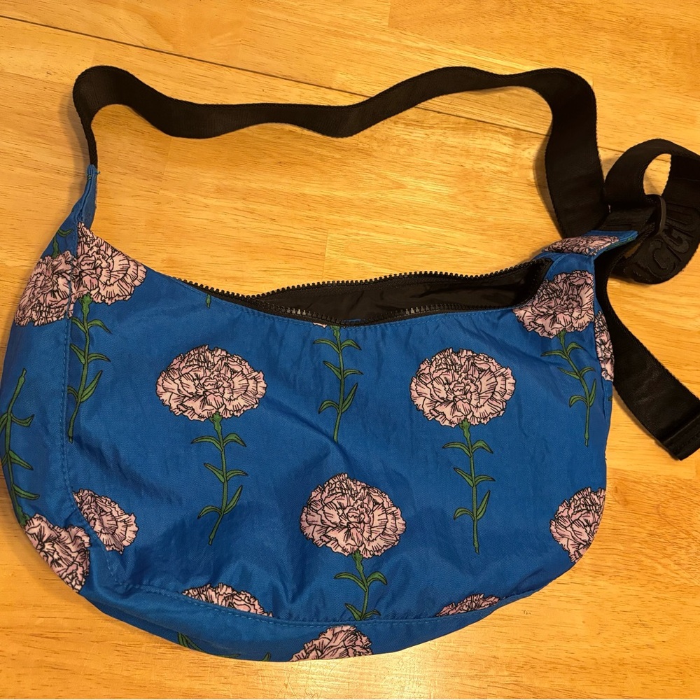 BAGGU x Boygenius collab crescent bag